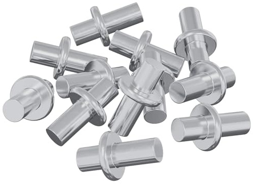vidaXL Panneau de rayon Uni 4500 pcs Argenté 8,6 x 8,6 x 14,6 mm Acier, Un conteneur cylindrique super efficace pour stocker des liquides, parfait pour plein d'usages, fabriqué selon les normes de l'i