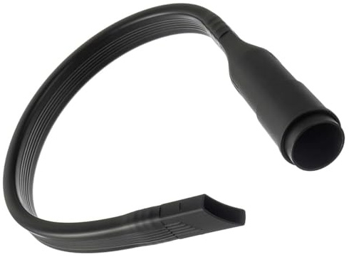 TAIHE Extra Long Flexible Crevice Tool, Universal Flexible Nozzle Brush Accessory with 35/32mm Connection, Hoover Crevice Nozzle Tool for All Vacuum Cleaner (Black)