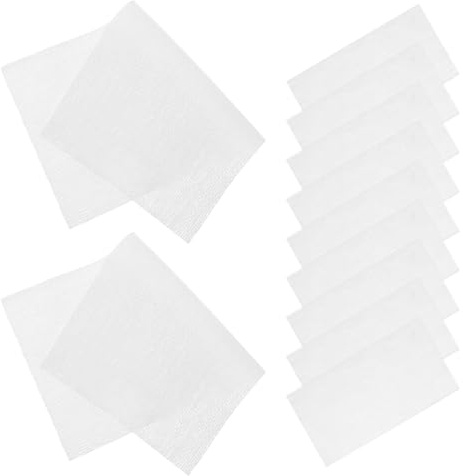 LALADEFIEE 500 Stück Dehnbare Kosmetik Wattepads aus Weißem Vliesstoff für Sensible Haut Vielseitig Verwendbar für Beauty Salons und Tägliche Pflege