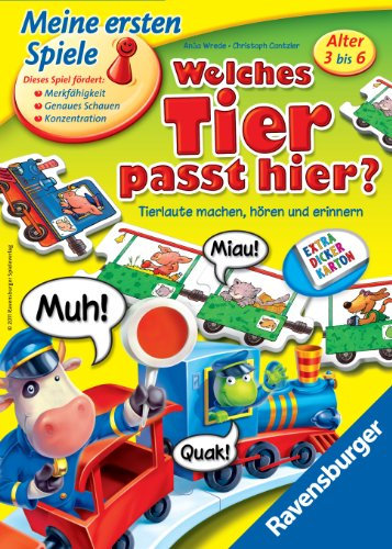 Ravensburger 21423 - Welches Tier passt Hier?