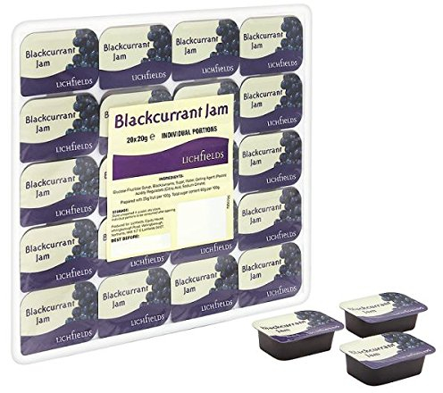 20 x confiture de cassis â €  20 x 20g portions individuelles