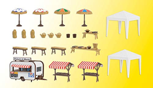 Vollmer 45141 Deko-Set Wochenmarkt
