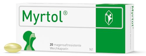 Myrtol 20 St, pflanzlicher Schleimlöser für Kinder ab 6 Jahren. Befreit die Atemwege bei Sinusitis und Bronchitis mit Husten, Schnupfen, Druckkopfschmerz (Erkältung bei Kindern)