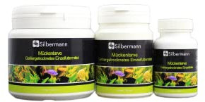 Silbermann Mückenlarve rot FD - gefriergetrocknetes Ergänzungsfutter (120 ml)