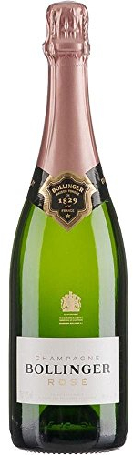 Bollinger Rosé NV Champagne 75cl Bottle x 3 Pack