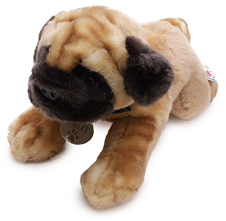 Toyland 35 cm großer Keel Toys Plüschhund – Plüschtiere für Kinder – exklusiv (Bailey der Mops)