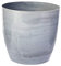 Home Garden Ornaments Plant Pots Indoor 18cm Diameter – Plastic Plant Pot with Grey Marble Colour – Flower Pot with Glossy Surface – Durable Flower Pots Outside (18 cm, Grey Marble)