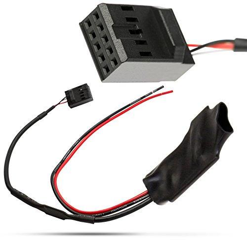 Bluetooth Adaptateur AUX IN Câble adaptateur 10POL Prise compatible avec Business CD BMW SÉRIE 3 E46