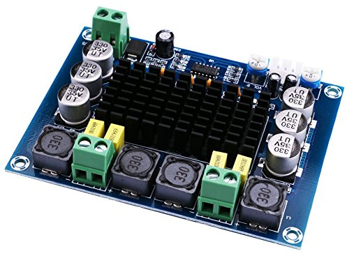 DollaTek 120Wx2 TPA3116D2 Audio Stereo Digital Power Amplifier DC12-26V AMP Module PCB Mini Board Dual Channel for for Home Theater