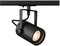SLV EURO SPOT TRACK SPOT | LED Strahler 1-Phasen, Dreh- und schwenkbarer Schienen-Strahler, Deckenstrahler, Deckenleuchte, Schienensystem, Innenleuchte|inkl. 1Phasen-Adapter