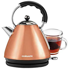 Cookworks Pyramid Kettle - Copper
