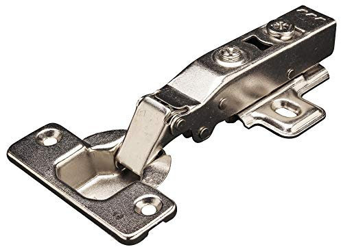 System Holz s.r.l. Kit 10 Cerniere con Ammortizzatore per Mobili con Ante in Legno, Grigio