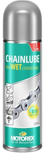 Motorex CHAINLUBE Wet Conditions Kettenöl, Transparent, 300 ml