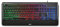 Acer COSMA-GK1300 Gaming-Tastatur, kabelgebunden, halbmechanisch, italienisches Layout, RGB-LED-Hintergrundbeleuchtung, integrierte Handgelenkauflage, 105 Tasten, 25 Anti-Ghosting-Tasten, 1,7 m langes
