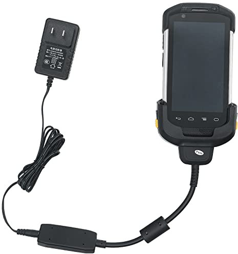 TC70 TC77 TC72 TC75 TC70X Scanner Charger Cable for Symbol Zebra PDA, Android Barcode Scanners Charger, Includes Power Supply(CHG-TC7X-CBL1-01)