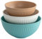 Nordic Ware Prep and Serve Rührschüssel-Set, 3-teilig, Erdtöne