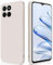 GiiYoon Funda para Honor X8 5G/Honor X6 4G/Honor 70 Lite 5G, Case de Silicona Suave de TPU Carcasa Protector de Goma Fexible Prueba Liviano y a Delgado de Golpes Antirrayas para Teléfono (Blanco)
