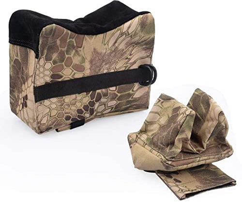 Lxwyq Schießen Rest Bags - Outdoor Target Sportschießen Bankauflage Front & Rear Support Sandbag Ständerhalter Für Gewehr Schießen Jagd Fotografie