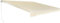 GYMAX Tenda da Sole per Balcone, Tende da Sole a Bracci Estensibili con Tettuccio Anti-UV e Impermeabile, Tenda da Sole per Esterno Avvolgibile per Esterno e Terrazzo (3 m x 2,5 m, Beige)
