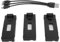 Batería para drones, 1800mah 3.7v 3pcs Baterías para drones Batería Recargable para drones Quadcopter Batería de Litio para drones para E88 E88pro E100 E99 K3 K6 E89 P1 P4 P5
