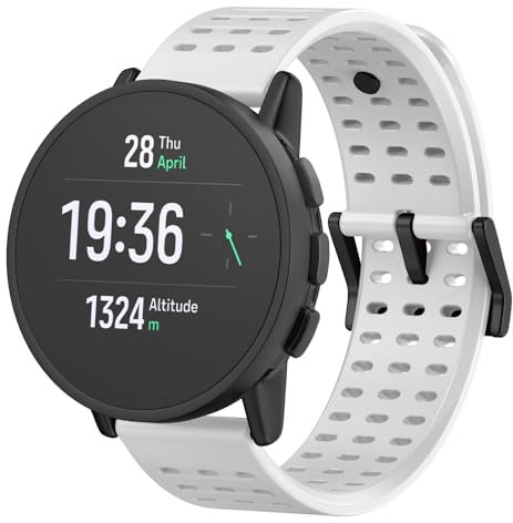 U-LIMVE Armband für Suunto 9 Peak Pro/9 Peak/5 Peak/Race/Vertical, 22mm Silikon-Ersatzband mit Schnellverschluss für Garmin Venu 3/Venu 2/Vivoactive 4/Forerunner 265/Forerunner 255