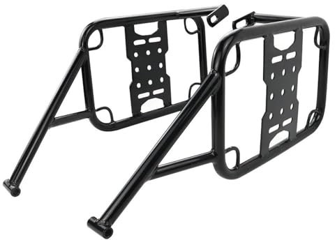 Motorrad Rückenlehne Gepäckträger Motorrad Seite Gepäckträger Unterstützung Sattel Taschen Halterungen Für Suzuki Für DRZ400S Für DR-Z400S 2000-2021 Motorrad Zubehör
