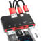 Lettore di schede di memoria 5 in 1, adattatore USB OTG e lettore di schede SD per I-Phone/I-Pad, USB C/A dispositivi con slot di scheda micro SD e SD, supporta SD/Micro SD/SDHC/SDXC/MMC