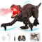 Dinosauro Giocattolo, Dinosauro Telecomandato con Spruzzare Ruggendo Camminare Giochi Bambini 6 7 8 9 10 11 12 Anni Gioco Educativi Regalo Compleanno Natale Bambi Ragazzi Animali Drago Ricaricabile
