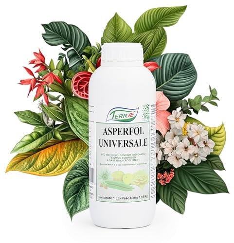 Concime Liquido Universale 1L | Nuova Formula NPK 6-6-6 | Un Solo Fertilizzante per Tutte le Tue Piante | Stimola Crescita Sana e Rigogliosa | Concime Piante Fiorite, Concime Universale, Concime Orto