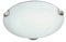 Philips Lighting 300811710 Judy Plafonnier en verre rond, crochets en acier
