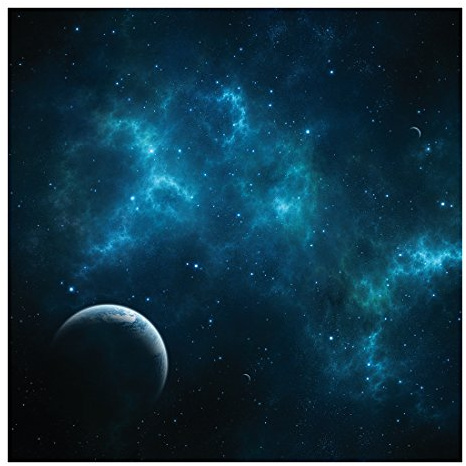 Frikigames Blue Nebula Spielmatte 3x3ft (91,5x91,5cm) for Miniature Games Space PlayMat …