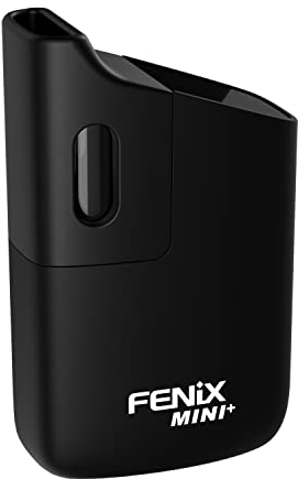FENiX Mini Plus Vaporizer | Neuestes Modell mit USB-C | für Kräuter & Extrakte | 100% Konvektion | FENiX Mini+ Verdampfer *Schwarz*