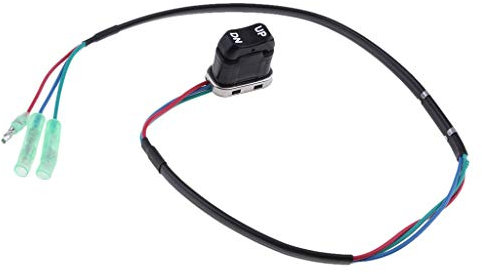 Backbayia Commutateur de Garniture Commutateur Trim pour Moteurs Hors-Bord Yamaha