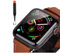 GENIE FORCE Onyx Premium Ultra HD+ Liquid-Tech 3D Panzerfolie Schutzfolie 0.2mm für Apple Watch Series 4/5/6/SE 40mm - Full 3D Coverage – Ultra KLAR TRANPARENT