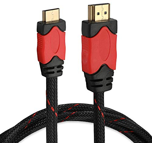 Câble Mini HDMI Type C 5m Compatible avec Canon PowerShot G7 X SX530 EOS M10 EOS 4000D 2000D 200D 80D 800D 90D 5D Mark IV 6D Mark II 60D XA11 LEGRIA Mini X HF R - HTC-100 Cable 1.3 Cordon HDMI Fil