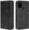 HualuBro Etui Coque pour Wiko View 5 Case, Coque Wiko View 5 Plus, Etui Housse en Cuir de Protection Portefeuille Magnétique Antichoc Flip Cover Case pour Wiko View5 Plus Coque (Noir)