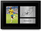 HWC Trading A4 FR Neymar Jr Brasilien Geschenke gedruckt Autogramme Bild für Fans und Unterstützer - A4 Eingerahmt