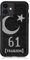 aina Kompatibel mit iPhone 12 Pro Hülle Leder Case Schwarz Türkei Flagge 61 Trabzon Lederhülle Cover Türkiye Handyhülle