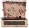 Crosley Voyager Giradischi con 2 altoparlanti, Bluetooth In & Out e AUX - Giradischi Vintage a 3 velocità - Per vinili da 7, 10 e 12 - Portatile con custodia integrata (Floreale.)