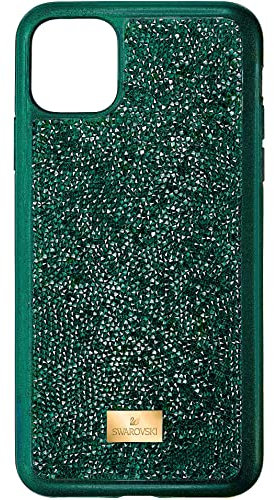 Swarovski Damen-Handyhülle One Size 88022629: Kunststoff, iPhone 11 Pro, Schutz, Schnur, Transparent