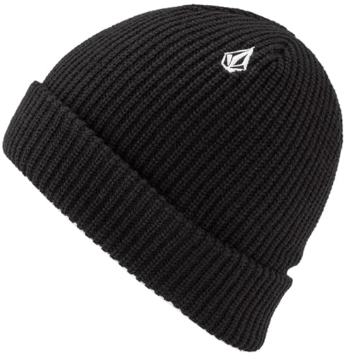 Volcom Unisex Sweep Beanie Herren Strickmützen, Schwarz S4, Einheitsgröße