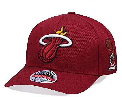 Mitchell & Ness - Champions Snapback, Miami Heat, Red