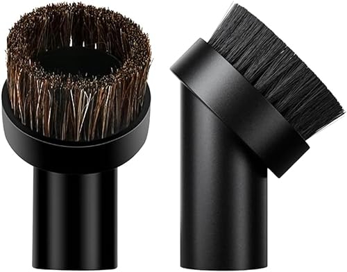 QHFlashbuy 2 Pezzi Spazzola per Aspirapolvere Accessori Aspirapolvere Spazzola Bocchetta Accessorio Universale Pennello per Mobili per Aspirapolvere(35mm&32 mm)
