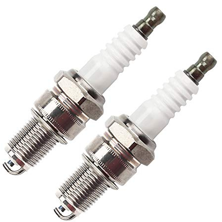 Ewillownm Kompatibel mit 2Pk F6RTC Zündkerze für MTD 951-10292 751-10292 Torch Engine 131-039 Rasenmähergenerator