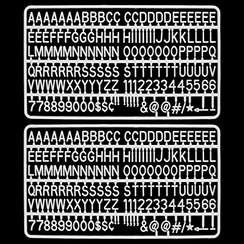 Letterboard-Buchstaben-Set, 300 Zahlen, Sonderzeichen, Wörter für Filz, austauschbare Nachrichten, Schilder und Letterboards, Wanddekoration, Heimdekorationen