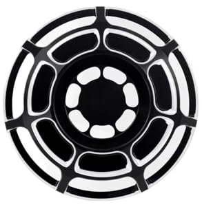 Audio Speaker Cover Mesh Subwoofer Grill For Harl&ey Sportster XL 1996-Later Motorcycle Fr&on&t Speaker Grill Masks Horn Cover Black(Horn Cover A)