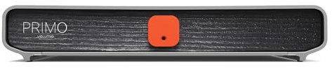 Volumio Primo Network Player e Streamer con DAC Integrato, Lettore audio di rete WiFi, DSD128, PCM 768 kHz/32 bit, Supporto Tidal, Spotify, Qobuz, AirPlay, Bluetooth 5.0, con App Dedicata