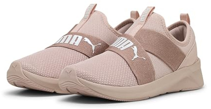 PUMA Damen Softride Harli Slip on Schuhe, Rosenquarz, kühles Mittelgrau, 38 EU