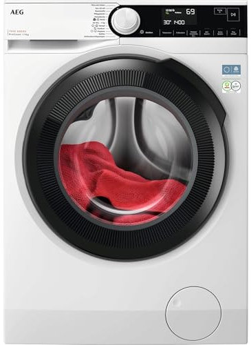 AEG Waschmaschine, Serie 7000 ProSteam®-Auffrischfunktion mit Dampf, 11 kg, A-30%, Leise, Mengenautomatik, Nachlegefunktion, Wasserstopp, 1400 U/min, XL Schontrommel, Knitterschutz, LR7A70410