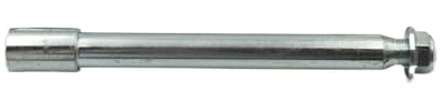 Albero del mozzo ruota dell'asse anteriore compatibile con CRF250R CRF250X CRF450R CRF450X dal 2004 al 2017